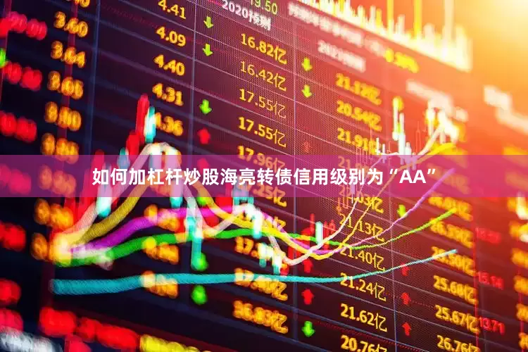 如何加杠杆炒股海亮转债信用级别为“AA”